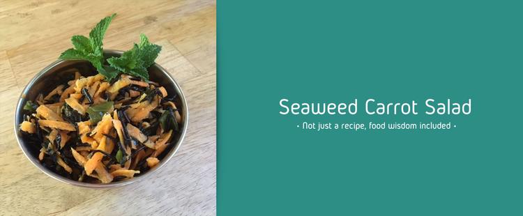 Seaweed Carrot Salad… It’s a quicky